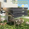 Sekey Gelenkarmmarkise Markise mit Handkurbel Balkon Sonnenschutz verstellbar Aluminium Sonnenmarkise manuelle, Wetterfest,250 × 200 cm, Anthrazit Bild 2