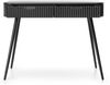 Selsey 'Zova' Schminktisch mit 2 Schubladen, schwarz, ca. 80 x 103 x 49 cm Bild 3