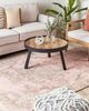 Teppich Baumwolle rosa 160 x 230 cm orientalisches Muster Kurzflor MATARIM Bild 3