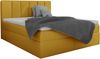 99rooms Edmonde Boxspringbett Velours MONOLITH 160x200 cm Gelb Bild 4