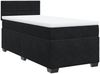 Boxspringbett mit Matratze 190x90 cm Schwarz Samt 3288771 Bild 3