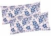 Heubergshop Kissenbezug, (2 Stück), Seersucker 40x80cm 100% Baumwolle Blumen Geblümt (EW-Blumen-Weiß) Bild 4