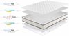 Moonia Slim Max Matratze Komfortschaum Weiß 140x200cm Bild 5