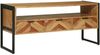 vidaXL TV-Schränk Braun 100 x 35 x 50 cm Massivholz Akazie 374112 Bild 3