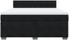 vidaXL Boxspringbett mit Matratze Schwarz 180x200 cm Samt 3286392 Bild 4