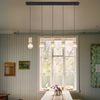 Pendelleuchte Esszimmer Hängelampe Holz Pendellampe Hängeleuchte 54032-5H Bild 3
