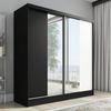 A&J MöbelLand GmbH Schiebetürenschrank SOLO 2-türiger Kleiderschrank mit Spiegel und Kleiderstangen (TOP ANGEBOT! Geräumiger Schrank mit einer Breite von 200 cm und Spiegel, ideal zur Aufbewahrung von Kleidung und Accessoires. TOP PRODUKT! Wählen Sie d... Bild 2