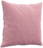 vidaXL 2-tlg. Sofagarnitur mit Kissen Rosa Samt 3202233 Bild 5