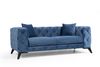 2-Sitzer-Sofa, 'Como', 73 x 90 x 197, Blau Bild 5