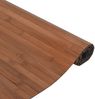 vidaXL Teppich Rechteckig Braun 70x500 cm Bambus 376764 Bild 4