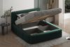 Polsterbett ROLF-OM 160x200 mit Bettkasten und Lattenrost. Farbe: VELUTTO 10 Bild 2