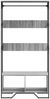 vidaXL Kleiderständer Grau Sonoma 90x50x180 cm Holzwerkstoff 848672 Bild 4