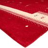 Gabbeh Teppich - Loribaft Softy - Aurora Flair 200 x 200 cm - rot - quadratisch Bild 3