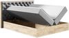 Boxspringbett Worik 3, Grau, 120x200 cm Bild 3