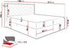 Boxspringbett Worik 3, Grau, 120x200 cm Bild 4