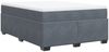 vidaXL Boxspringbett mit Matratze Dunkelgrau 160x200 cm Samt 3285294 Bild 2