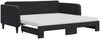 vidaXL Tagesbett Ausziehbar mit Matratzen Schwarz 90x190 cm Samt 3197102 Bild 2