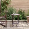 vidaXL Beistelltisch Klappbar Braun Massivholz Pappel 4008872 Bild 3