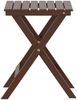 vidaXL Beistelltisch Klappbar Braun Massivholz Pappel 4008872 Bild 5