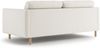 Micadoni Sofa Eden 3-Sitzer Samt Beige Bild 3