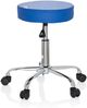 hjh OFFICE Arbeitsstuhl Arbeitshocker OPERATOR II Kunstleder Blau Bild 3