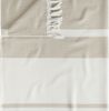 Pestemal Saunatuch 100x180cm 100% Baumwolle Strandtuch beige Bild 2