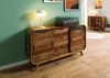 Sideboard Sheesham 134x40x75 dunkelbraun lackiert MAILAND #201 Bild 3