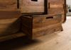 Sideboard Sheesham 134x40x75 dunkelbraun lackiert MAILAND #201 Bild 5
