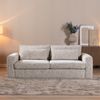 Bronx71 3-Sitzer Sofa Kyle Chenille sand grey Bild 3