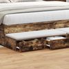 vidaXL Bettschubladen Geräucherte Eiche 180 x 36,5 x 16,5 cm 866983 Bild 4