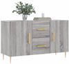 vidaXL Sideboard Grau Sonoma 100x36x60 cm Holzwerkstoff 828162 Bild 3