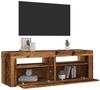 vidaXL TV-Schrank mit LED Altholz-Optik 120x35x40 cm Holzwerkstoff 856319 Bild 5