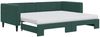 vidaXL Tagesbett Ausziehbar mit Matratzen Dunkelgrün 90x200 cm Samt 3196717 Bild 2