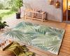 In- & Outdoor Teppich Vai Grün Creme - 120x170x0,8cm Bild 2