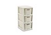 BranQ Regal 1725, Rattanregal mit 3 Körben 3x7L Bild 2