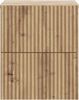 vidaXL Wandmontierter Nachttisch 2 pcs Artisan-Eiche 33 x 34,5 x 40 cm 898484 Bild 5