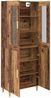 vidaXL Highboard Altholz 69,5 x 34 x 180 cm Engineered Wood und Glas 3415747 Bild 5