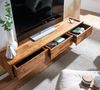 Lowboard >Naihati< (B/H/T: 160x25x35 cm) in Braun - 160x25x35 (BxHxT) Bild 4