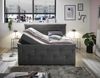 Boxspringbett >Villano< Liegefläche 180x200cm, in Anthrazit - 231x203x114 (LxBxH) Bild 5