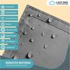 LAZY BAG Sitzsack für Indoor & Outdoor, Grau, Nylon, 250 l Bild 4