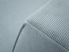 Micadoni Sofa Ruby 2-Sitzer Kord Scala Hellblau Bild 4