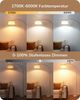 EDISHINE Stehlampe Wohnzimmer dimmbar, Standleuchte Höhenverstellbar, LED wechselbar, kaltweiß bis warmweiß dimmbar, LED Bogenlampe mit Fernbedienung Bild 3