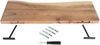 Steckboard mit Baumkante Wandregal Akazie massiv naturfarben lackiert 60 x 20 Amanda 92404479 Bild 5