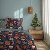 texpot Bettwäsche Weihnachten Winter Wendebettwäsche Garnitur, 100% Baumwolle, 2 teilig Bild 2
