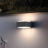PHILIPS myGarden 'Hedgehog' Wandleuchte ohne Leuchtmittel, hellgrau, E27 Bild 5