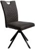 Stuhl Gent / Georgia S, Stoff, Anthrazit, 47 x 95 x 62 cm Bild 2