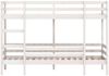 vidaXL Etagenbett Weiß 90x190 cm Massivholz Kiefer 3284222 Bild 5