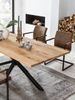 TOPS&TABLES Tischplatte 200x100 Wildeiche Natur Bild 2