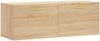 vidaXL Wandschrank Sonoma-Eiche 100x36,5x35 cm Holzwerkstoff 830119 Bild 2