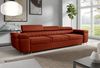 Schlafsofa CARMEN, moderne Couch mit verstellbaren Kopfstützen, ausziehbare Polstercouch, Sofa mit Schlaffunktion, Kronos 39, 90 x 98 x 262 cm Bild 2